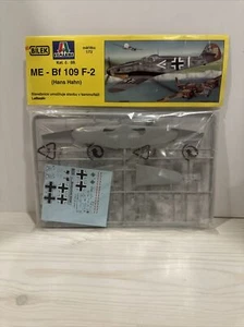 Bilek italeri 1/72 ME Bf 109 F-2 ( Hans Hahn) Kit Brand New Factory Sealed - Picture 1 of 2
