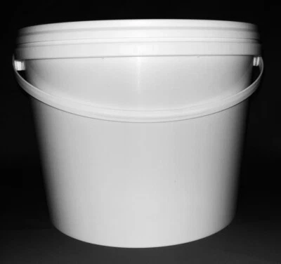 Eimer mit Deckel 10 (12) Liter Lebensmittelechte Behälter Wasserbehälter Kübel - Bild 1 von 4