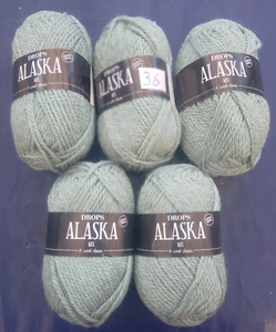 Drops Alaska  Mix - Gewicht:  250 g  -  Neu - 100% Wolle - Bild 1 von 2