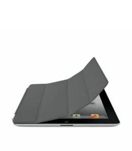 Genuine / Official Apple Leather Smart Cover for iPad - Dark Grey IPad, 2,3,4 - Picture 1 of 5