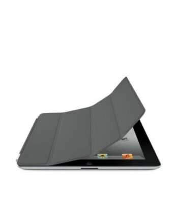 Genuine / Official Apple Leather Smart Cover for iPad - Dark Grey IPad, 2,3,4 - Image 1 of 4