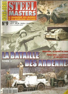 STEEL MASTERS HS N°09 LA BATAILLE DES ARDENNES T2 JAGPANTHER - JEEP - LONG TOM - Picture 1 of 5