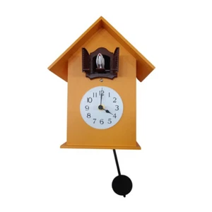 216 reloj de pared dalia amarillo cuco y péndulo Diamantini Domeniconi made in Italy - Imagen 1 de 1