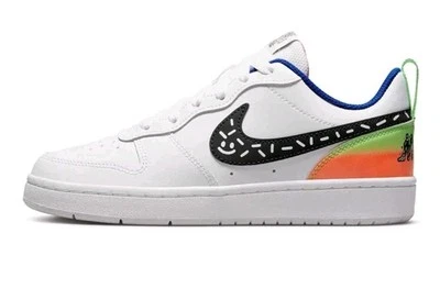 Nike Court Borough 2 Low White Black Photon Dust DV1367-101 Men Size 8 - Image 1 of 4