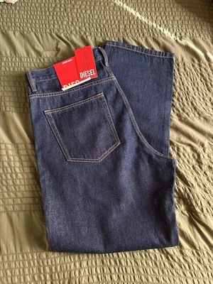 Jeans Diesel Para Hombre 36x32 Azul Viker Botón Recto Mosca Denim Premium Foto 1 de 4