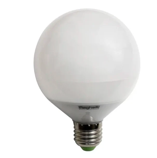 Lampadina LED 5W E14 4000K 470lm vetro opale sfera Beghelli ElplastLED 56813 - Immagine 1 di 1