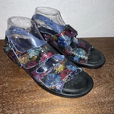 Flexus by Spring Step Double Strap SlingBack Sandal Shoes  Size 41 (10.5) - Image 1 of 4