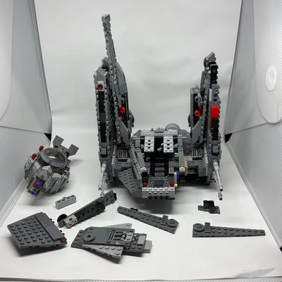Lego Star Wars: Kylo Ren’s Command Shuttle 75104 Incomplete Set/No Box/ Manual  - Image 1 of 4
