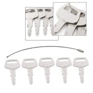 HD62 41307-00007 Ignition Keys for Heavy Construction Equipment - Picture 1 of 9