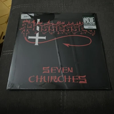 POSSESSED Seven Churches  RSD Limited Green Vinyl Record LP Sealed Death Metal - Image 1 of 2