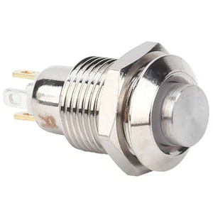 10mm Metall Druckknopfschalter Wasserdicht Selbstsperrende Startschalter Mit Lic - Bild 1 von 31