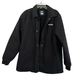 Vans X Former Collab Sherpa gefütterte Jacke Größe L schwarz - Bild 1 von 7