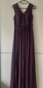 Christian Berg Abendkleid Cocktailkleid Gr.34 XS Bordeaux Kleid Peek Cloppenburg - Bild 1 von 11