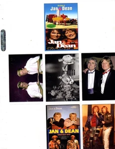 JAN & DEAN CUSTOM NEUHEIT TRADING CARD 6 KARTEN SET - Bild 1 von 2