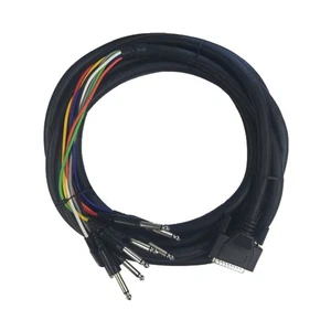 Cable Up CU/SU907 23' D-SUB 25 Male to 1/4" TS Male Audio Snake (8-Channel) - Picture 1 of 1