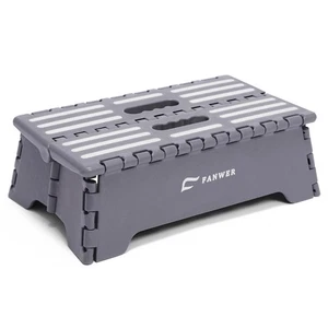 5 inch Portable Folding Step Stool - Safe & Stable, Foldable Stepping Stool f... - Picture 1 of 9