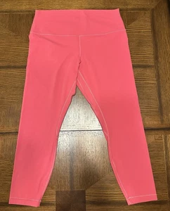 NEU lululemon Align Größe 14 hoch geschnittene Hose 25" hellrosa Leggings Activewear - Bild 1 von 3