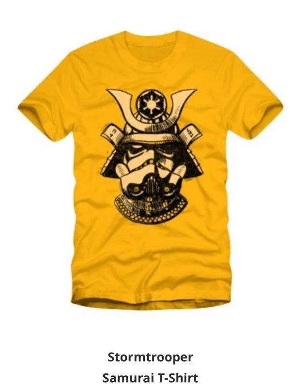 nwt STAR WARS CELEBRATION JAPAN 2025 samurai Stormtrooper t-shirt Size XL Yellow - Image 1 of 1