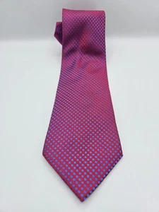 mens silk handmade Red tie - Picture 1 of 7