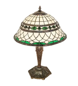 Meyda Tiffany 253629 Tiffany Roman 23" Tall Buffet Table Lamp - Copper - Picture 1 of 1