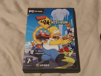 The Simpsons Hit & Run PC Game - w/Manual CD-Rom Rare Original Release - Image 1 of 2