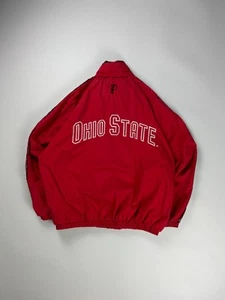 Vintage Pro Player Ohio State University Jacket / NCAA Collegiate / Large Red - Picture 1 of 7