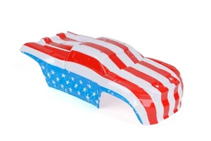 Custom Body American Flag for Traxxas Sledge 6S 4WD 1/8 Truck Shell Cover - Picture 1 of 11