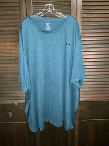 T-shirt uomo Reebok Speedwick blu teal taglia 6XL - Foto 1 di 3