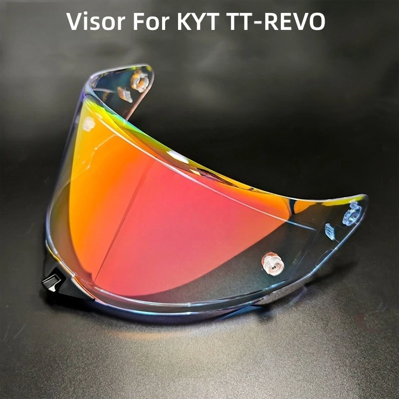 Motorcycle Helmet Visor Fits For KYT TT Revo Helmet Replacement Lens Shield  - Image 1 of 4