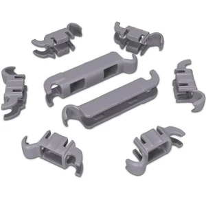 Klappstachelreihe Klammer Set Spülmaschine Unterkorb für Bosch Siemens 611472. - Bild 1 von 8