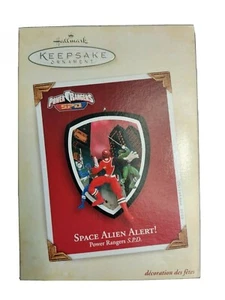 Hallmark Christmas Ornament Space Alien Alert Power Rangers S.P.D. 2005 - Picture 1 of 3