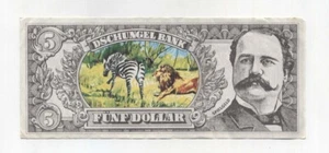 Figurina EDIS TORINO serie ANIMALI LEONE ZEBRA caccia 5 dollari Banconota Punti - Picture 1 of 1