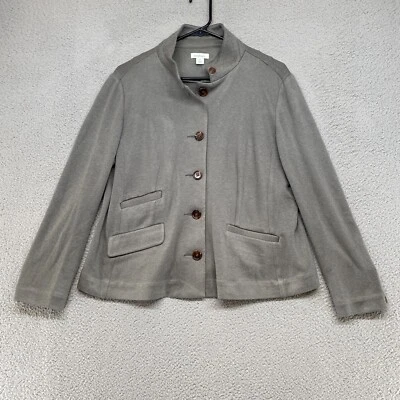 Sundance Blazer куртка женщин PL большой маленький шерсти смесь серый нейтральный парк тонкий - Изображение 1 из 4