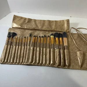 Juego de brochas de maquillaje para ti con estuche de viaje juego de 20 piezas regalo de Navidad - Imagen 1 de 9