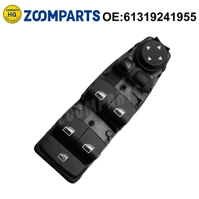 Power Master Window Switch Driver Side For BMW 528i 535i 550i GT X3 650i 640i M6 Foto 1 de 4