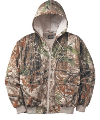 Cabela's Men's Insulated 100 GRAM Bowhunter Silent Zonz Woodlands Hunting Jacket - Image 1 of 3