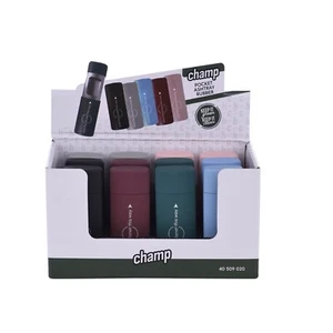 POSACENERE DA BORSA POSA CENERE CHAMP PORTATILE TASCABILE IN GOMMA VARI COLORI - Foto 1 di 4