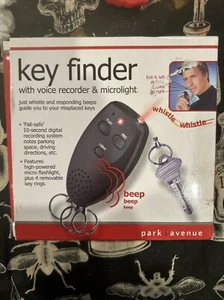 Key Finder New In Box Voice & Microlight Park Avenue EB Brands UPC 0021276025184 - Picture 1 of 3