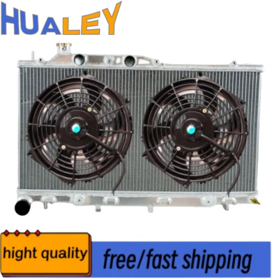 Radiator+Fan For 2003-09 Subaru Outback Bp 3.0L H6 Boxer Petrol 2004 2005 Manual - image 1 of 4