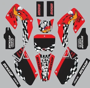 Graphic kit for Honda CR250 CR125 CR 125 250 2000-2001 decals stickers Woody - Picture 1 of 1
