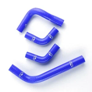Silicone Radiator Coolant Hose For Honda CRF250R 04-09 / CRF250X 04-12 Blue - Picture 1 of 5