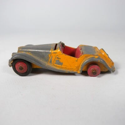 DINKY TOYS MG MIDGET ENGLAND MECCANO MACCHININA MODELLINO AUTO D'EPOCA VINTAGE - Immagine 1 di 4
