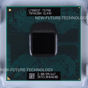 For Intel Core 2 Duo T5750 (LF80537GF0412M) SLA4D CPU 2MB Processor 667/2 GHz - Picture 1 of 1