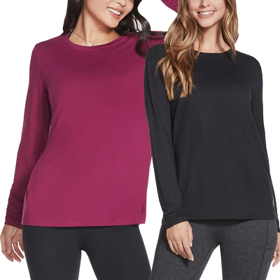 Skechers Ladies' Active Long Sleeve Tee, 1 or  2 Shirt - Image 1 of 4