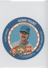 1990 King-B Collector's Edition Discs Food Issue Robin Yount #18 HOF