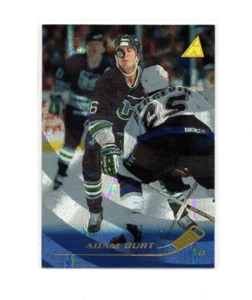 1995-96 Pinnacle Rink Collection ADAM BURT #200 (PARALLEL) WHALERS - Picture 1 of 2
