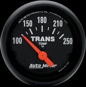 Auto Meter Z-Series 52mm Electric Transmission Temperature Gauge 100-250 Deg F - Picture 1 of 1