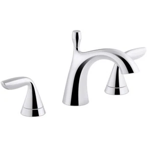 Grifo de baño extendido Kohler Willamette K-R99901-4D1-CP 8" cromo pulido - Imagen 1 de 7