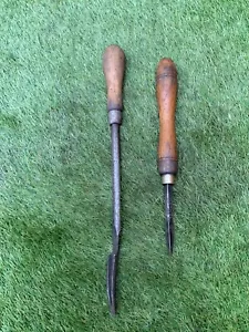 2X Vintage Moore & Wright Engineering Scrapers S326 - Picture 1 of 6