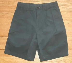Nautica Golf Shorts Casual Khaki Soft Solid Green 30x8 p3354 - Picture 1 of 10